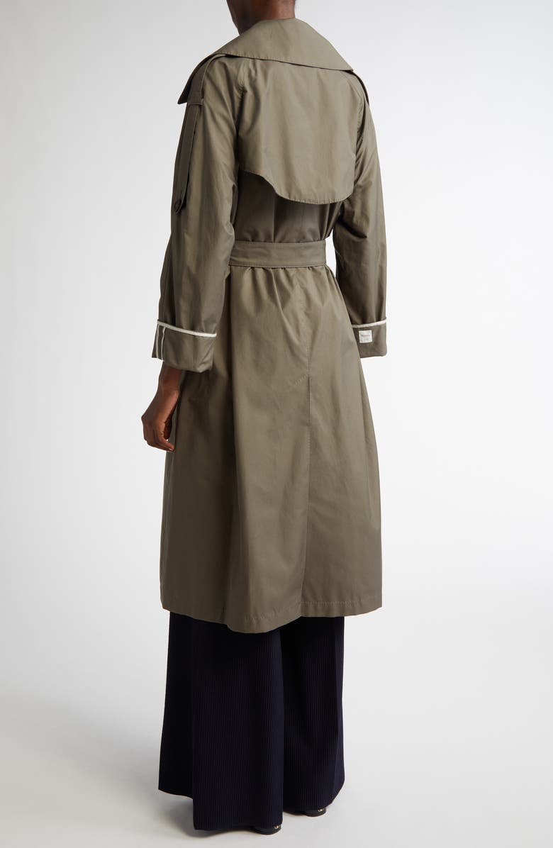 Max Mara Utrench Oversize Water Repellent Twill Trench Coat, Alternate, color, 