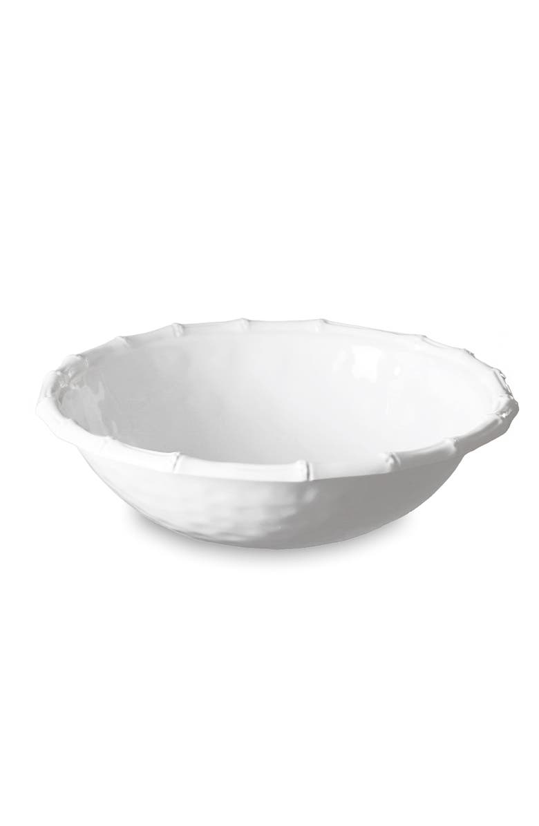 BEATRIZ BALL Collection VIDA Cane Large Salad Bowl, Main, color, White