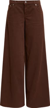 Stella McCartney Mid Rise Wide Leg Jeans