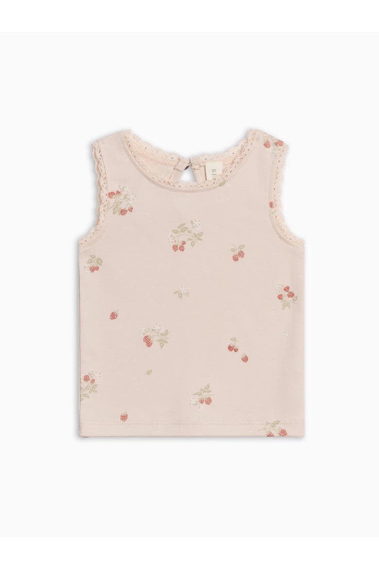 Organic Selene Tank, Main, color, Raspberries / Shell + Mint
