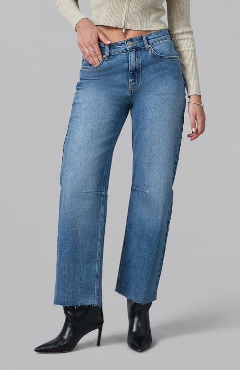Dylan High Rise Barrel Jean