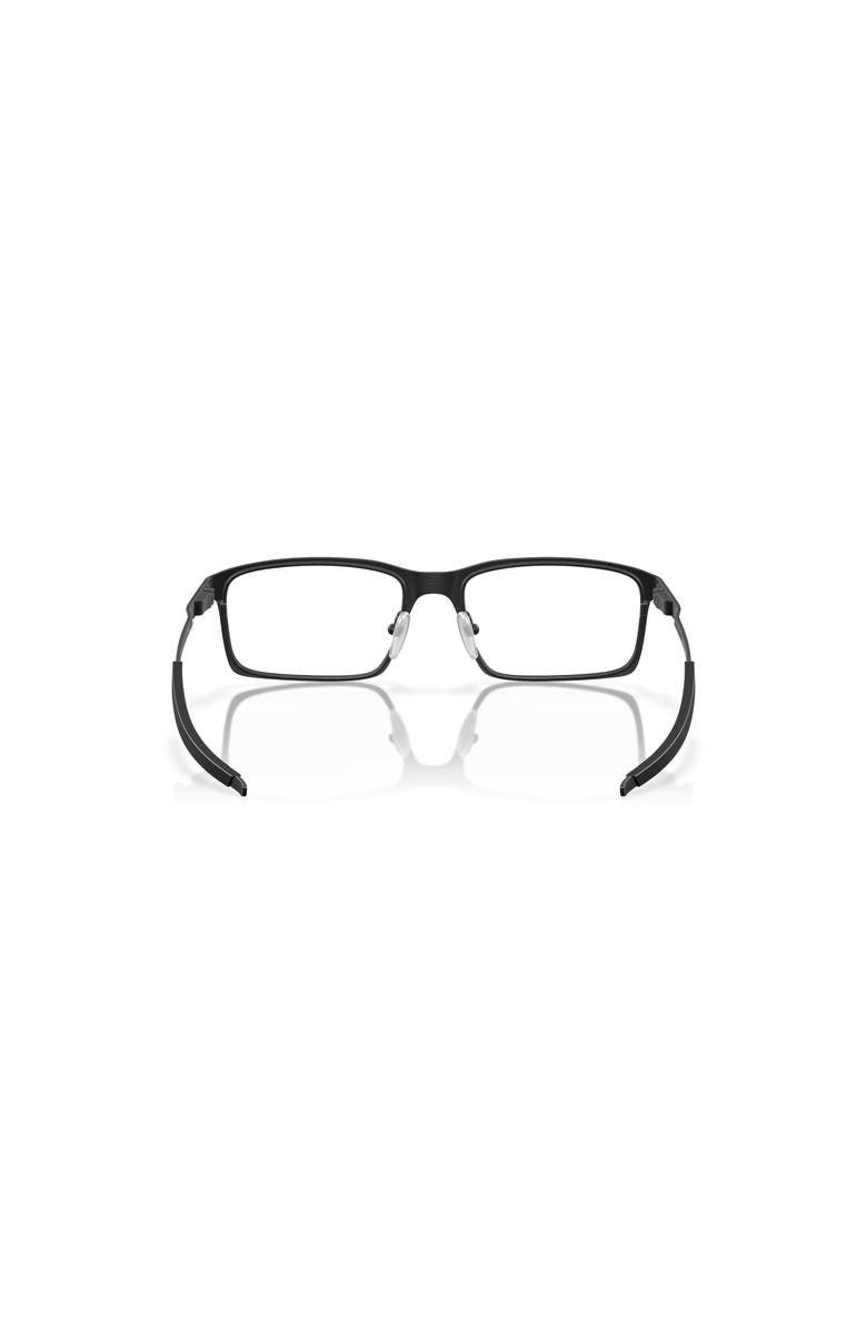 Oakley 54mm Rectangle optical glasses, Alternate, color, Black