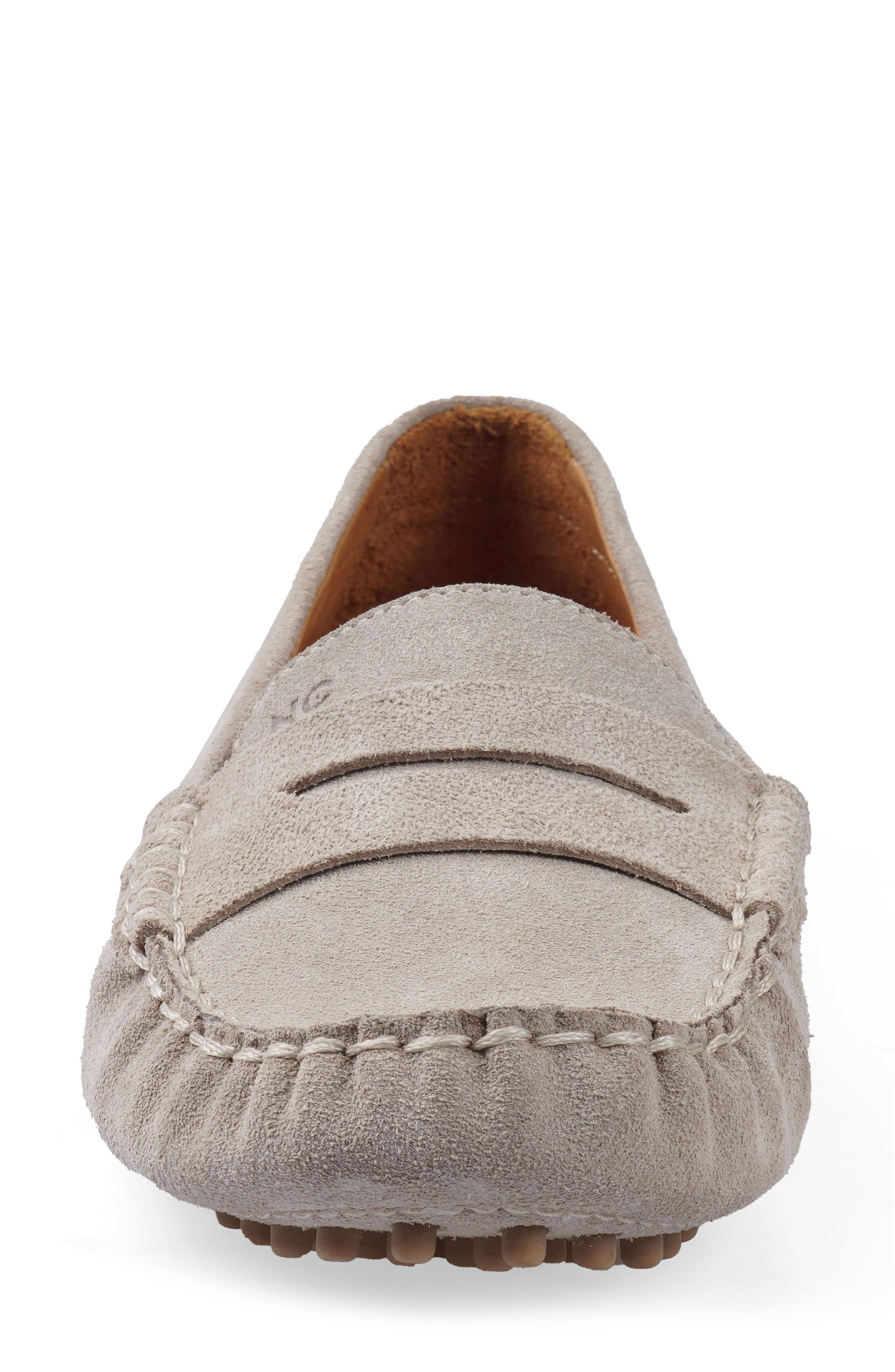 Talulah Penny Loafer, Alternate, color, SAND SUEDE