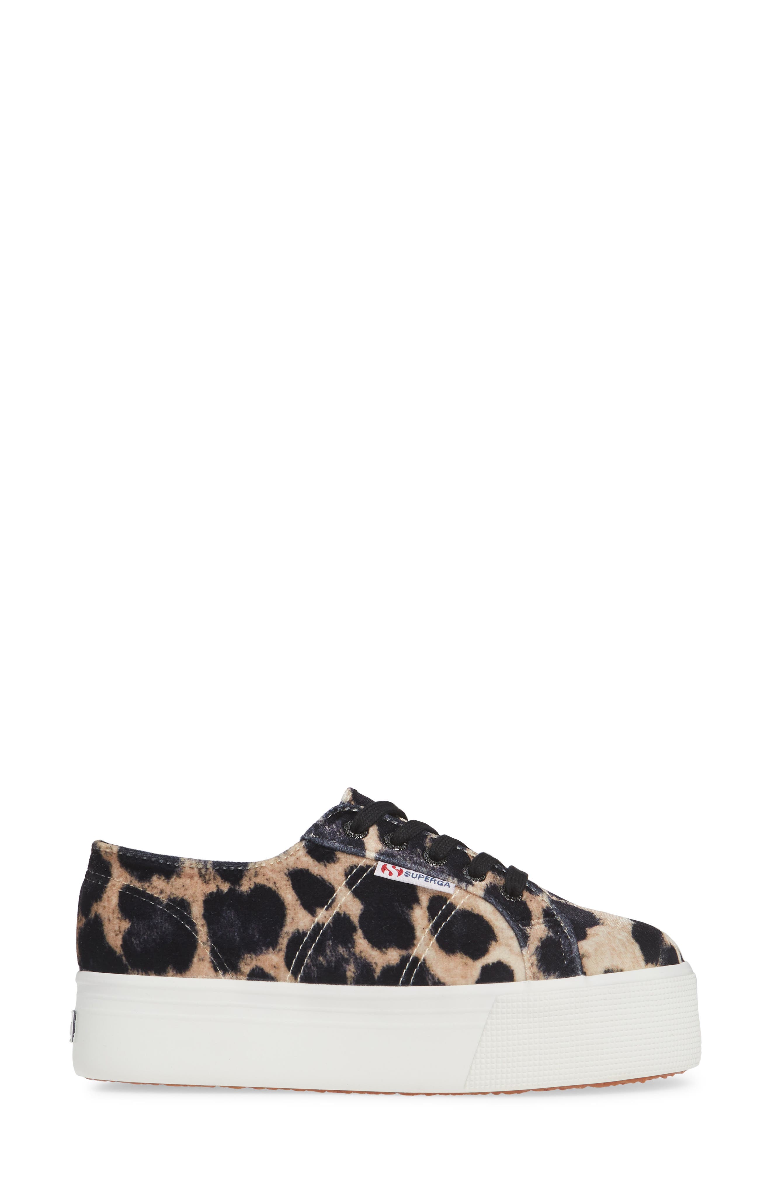 2790 Fanvelvet Platform Sneaker, Alternate, color, LEOPARD