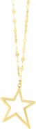 The Lovery Fine Jewelry Open Star Necklace