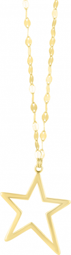 The Lovery Fine Jewelry Open Star Necklace