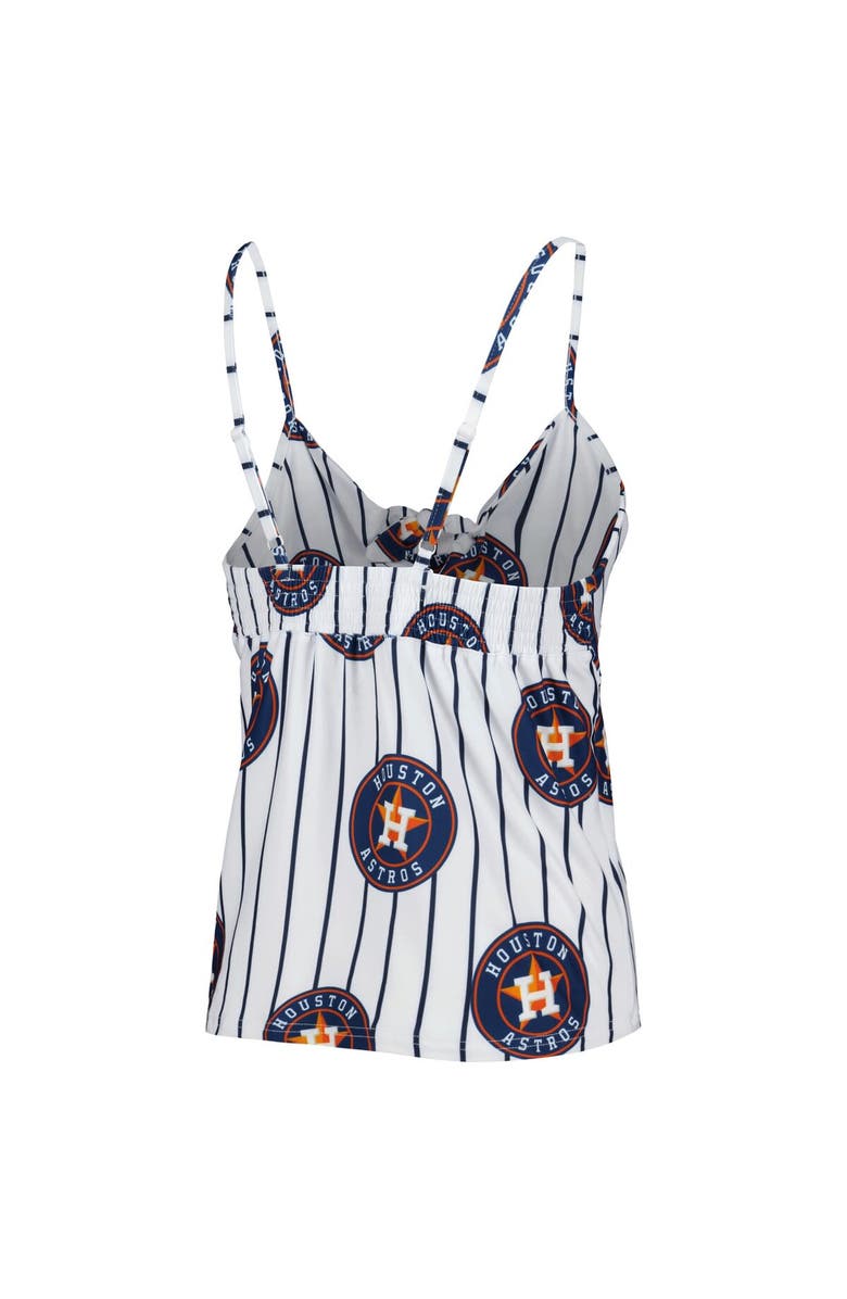 CONCEPTS SPORT Women's Concepts Sport White Houston Astros Reel Allover Print Tank Top & Shorts Sleep Set, Alternate, color, White