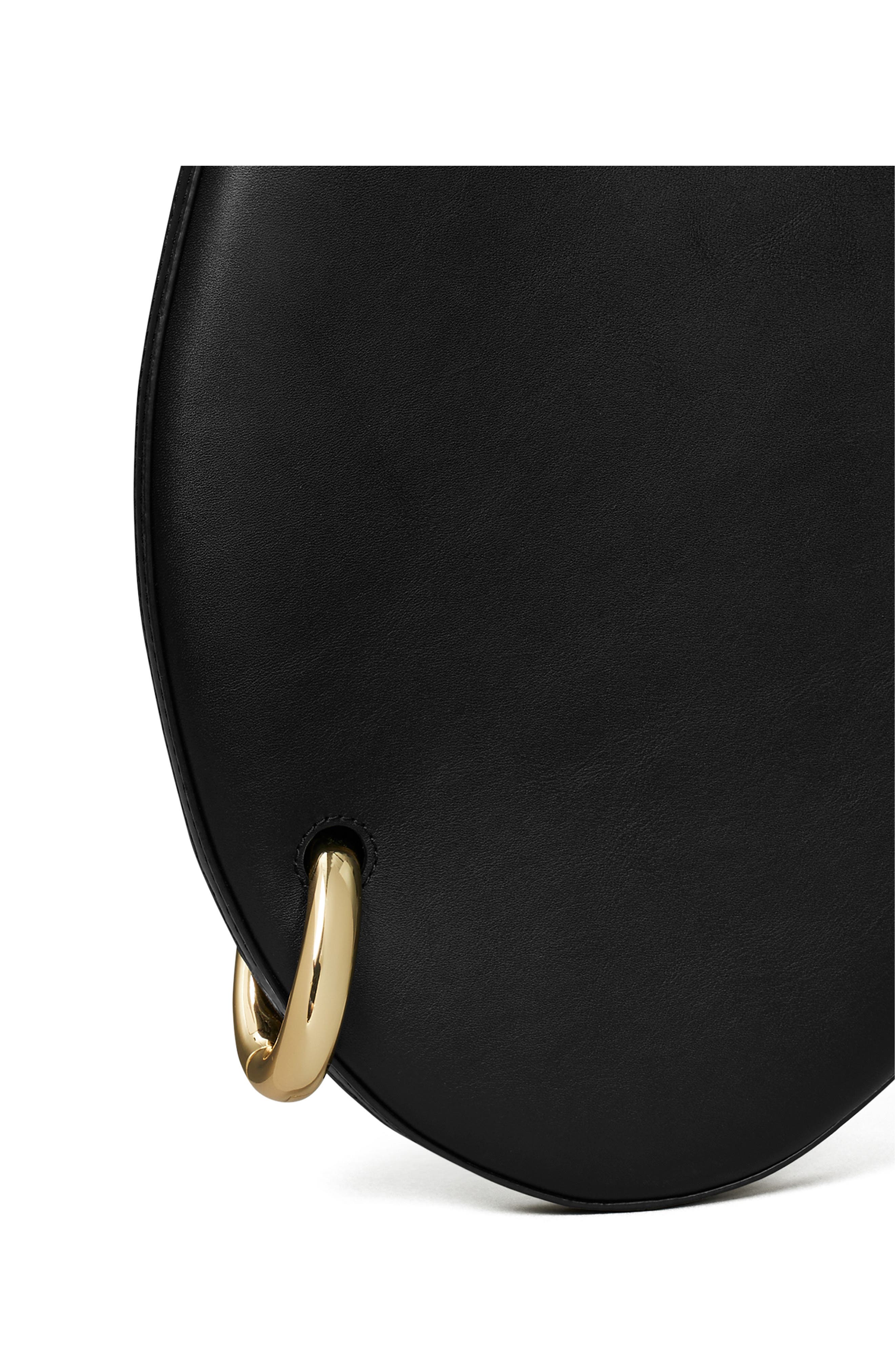 Tory Burch Small Pierced Leather Shoulder Bag, Alternate, color, 