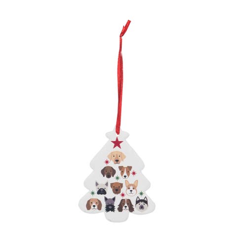 Dog Tree Christmas Tree Ornament