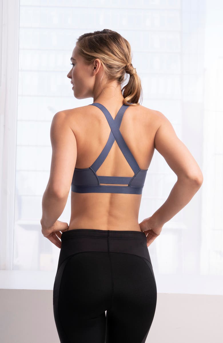 b.tempt'd by Wacoal B.Active Sports Bra, Alternate, color, Night