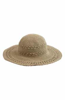 San Diego Hat Crochet Wide Brim Hat