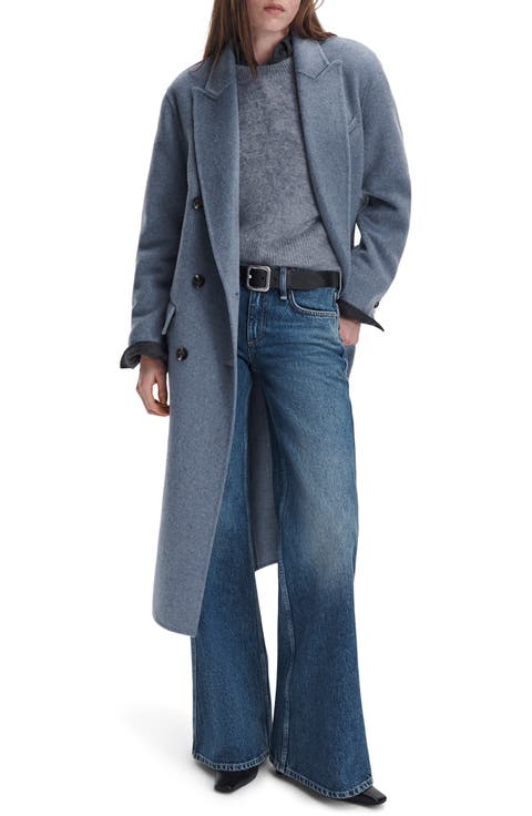 Vasso Wool & Cashmere Blend Coat