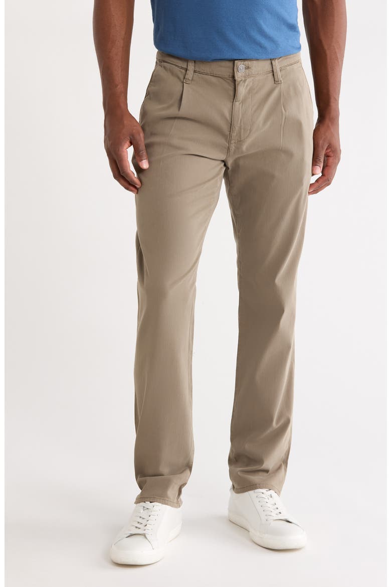 Will Pleated Slim Fit Pants, Main, color, PINE CITY