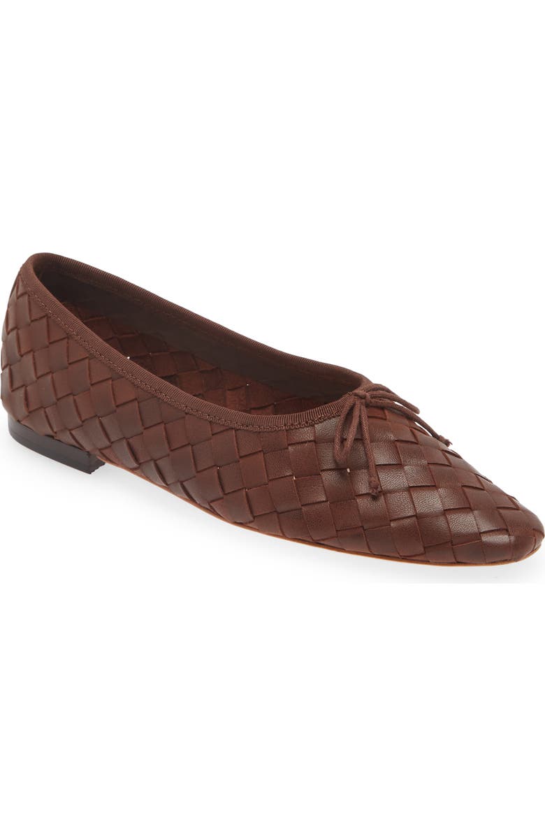 Loeffler Randall Landry Woven Ballet Flat, Main, color,