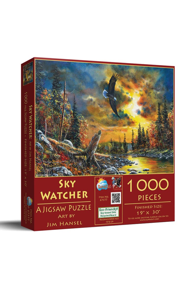 Sky Watcher 1000 piece Jigsaw Puzzle for Adults, Main, color, Multicolor