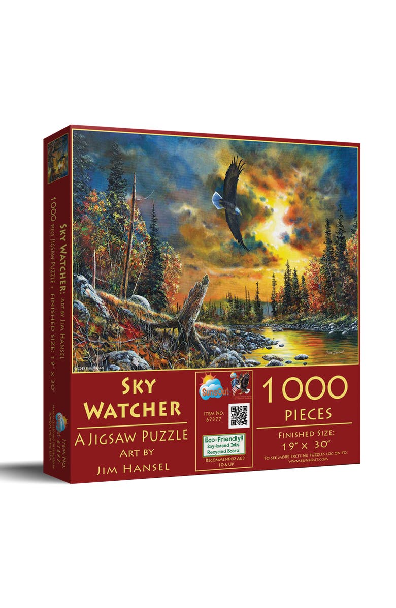Sunsout Sky Watcher 1000 piece Jigsaw Puzzle for Adults, Main, color, Multicolor