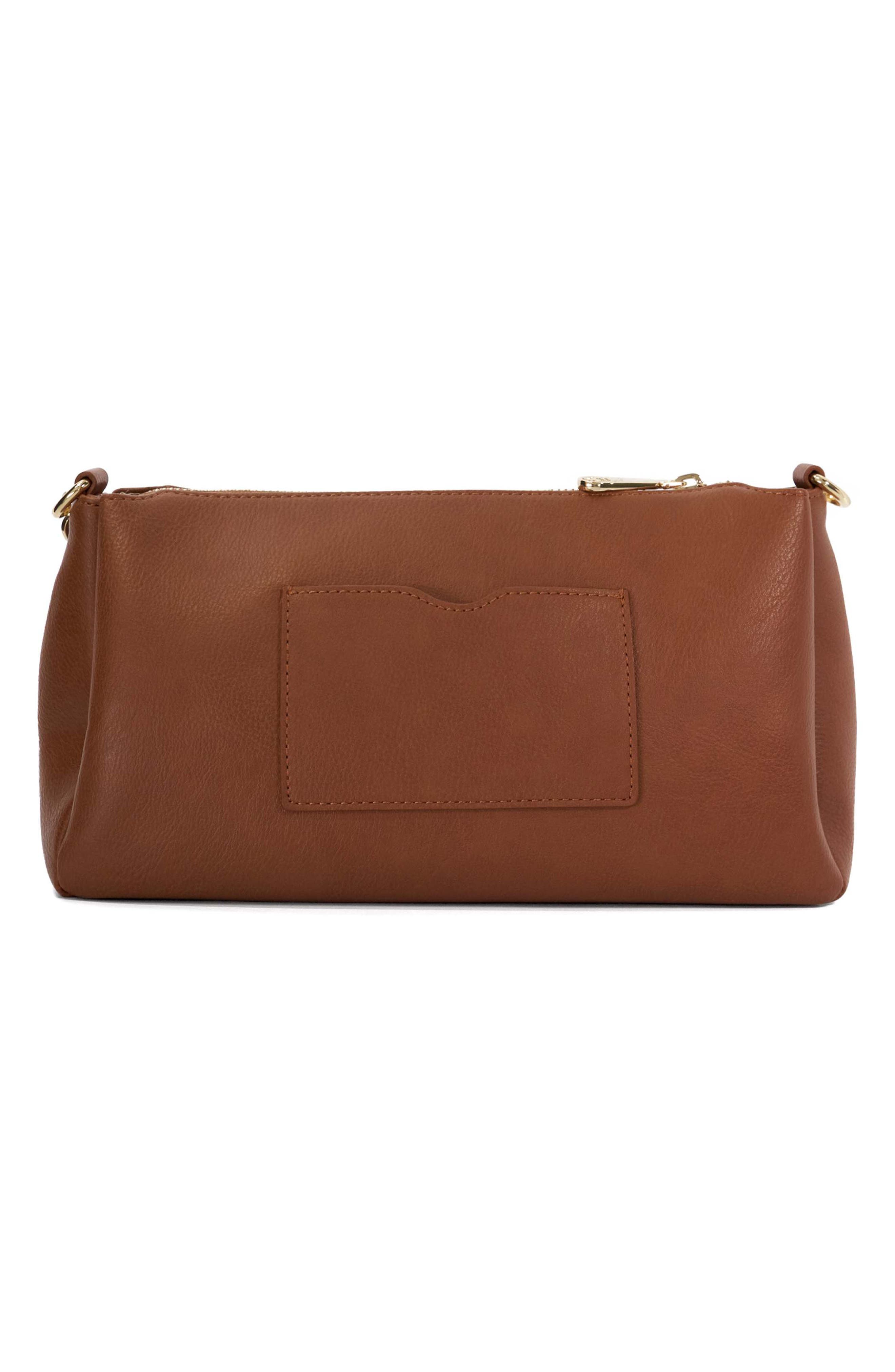 Drives Faux Leather Crossbody Bag, Alternate, color, TAN