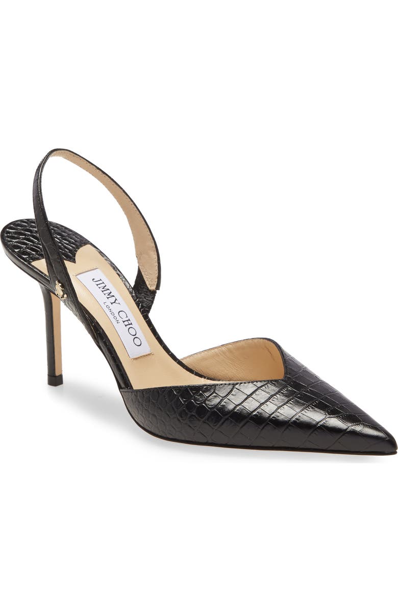 Jimmy Choo Thandi Embossed Slingback Pump, Main, color,