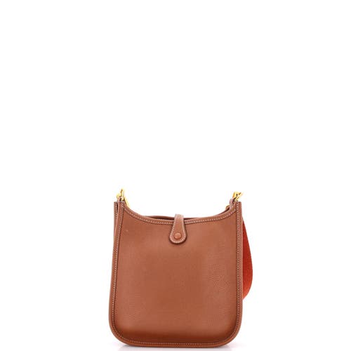 Pre-owned Hermes Hermes Evelyne Bag Gen Iii Maurice Tpm In Gold