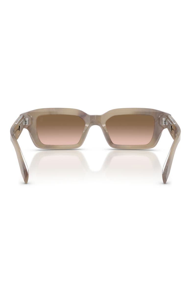 Marla 50mm Rectangular Sunglasses, Alternate, color, CASHMERE BEIGE