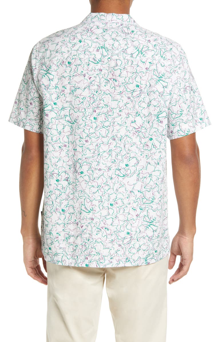 Ted Baker London Bartlet Short Sleeve Button-Up Shirt, Alternate, color, 