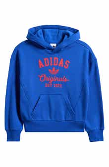 Kids' Varsity Cotton Blend Fleece Hoodie