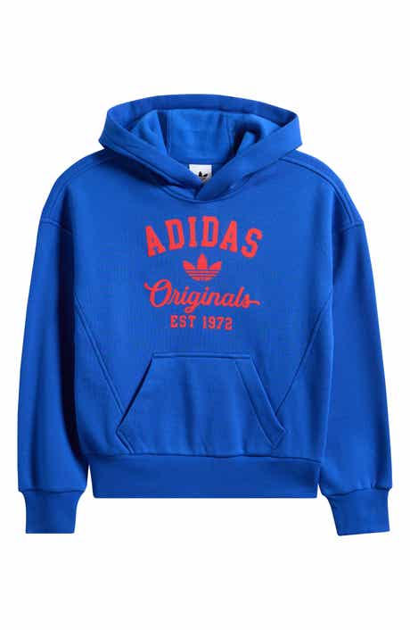 Kids' Varsity Cotton Blend Fleece Hoodie