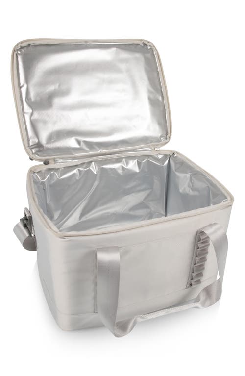 Picnic Time Tarana Superthick Large Cooler Bag In Gray