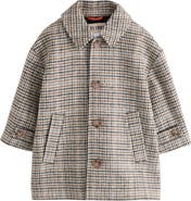NEXT Kids' Smart Heritage Check Coat
