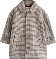 NEXT Kids' Smart Heritage Check Coat