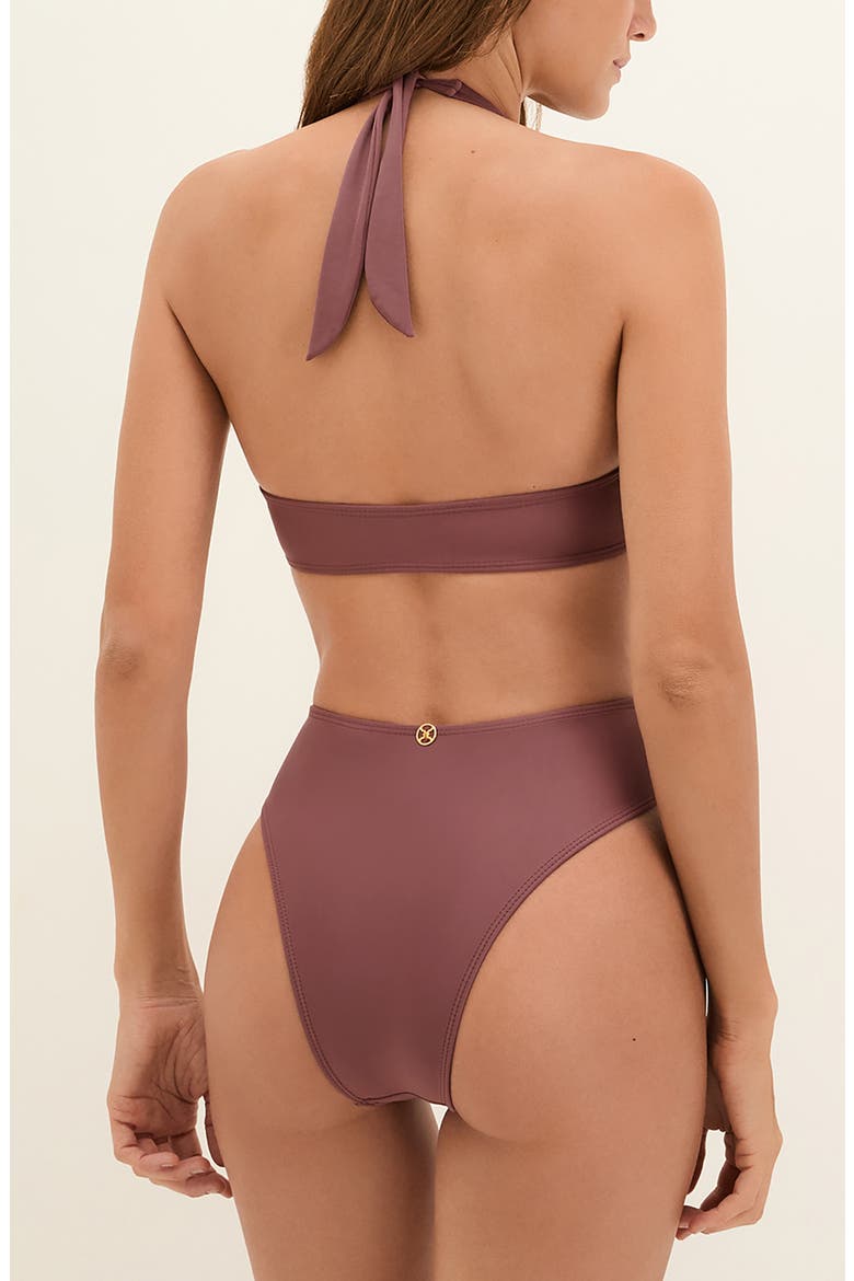Bessie Cutout One-Piece Swimsuit, Alternate, color, PURPLE