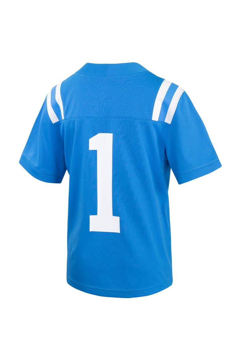 Youth Nike #1 Powder Blue Ole Miss Rebels Untouchable Football Jersey, Alternate, color, Powder Blue