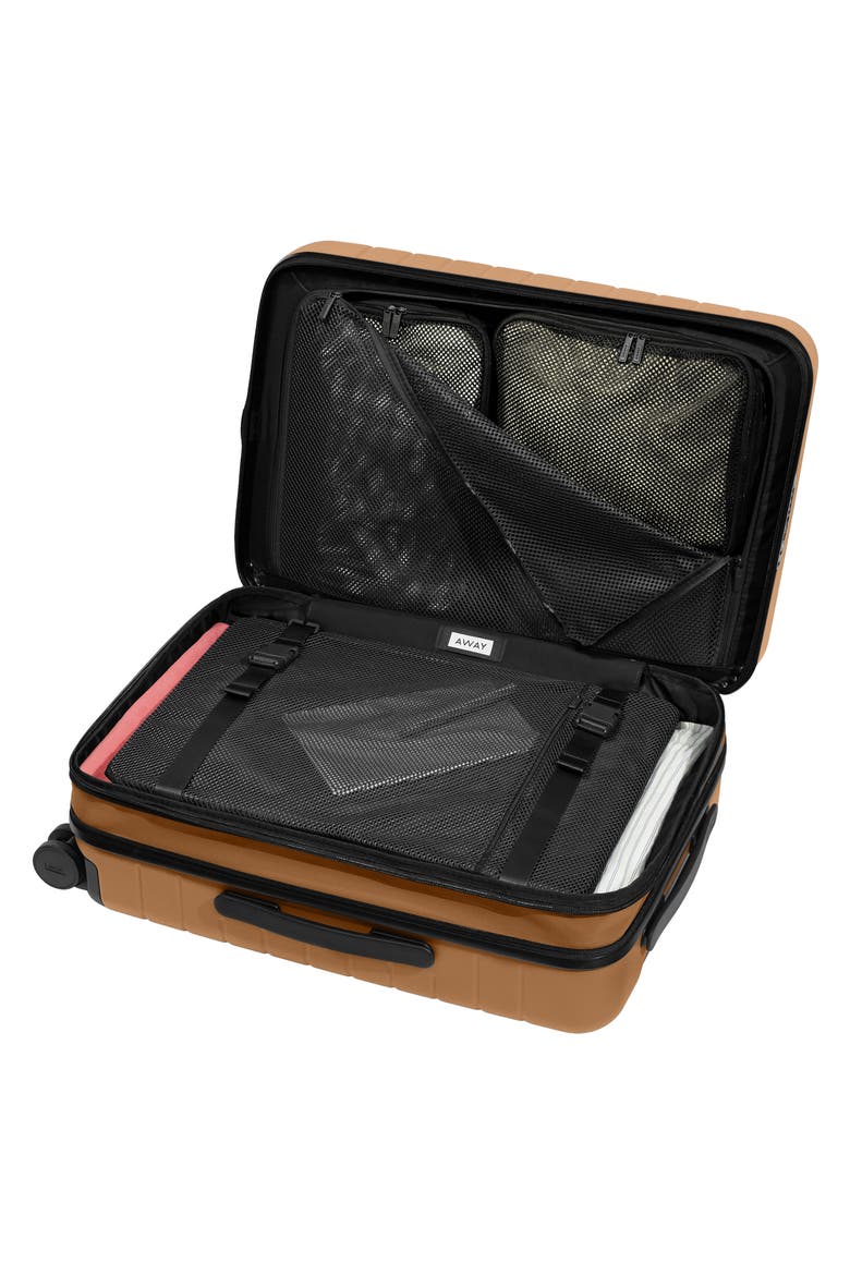 The Flex Carry-On Suitcase (Nordstrom Exclusive), Alternate, color, TAWNY BROWN