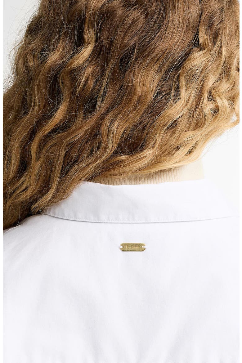 Adalyn Pintuck Cotton Shirt, Alternate, color, WHITE