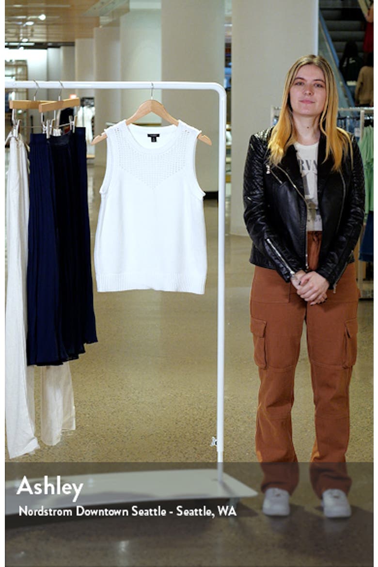 Cotton Sleeveless Sweater video