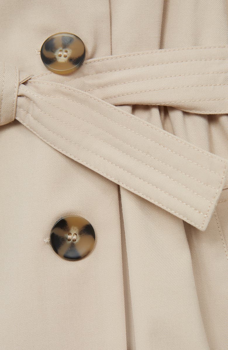 Reiss Kids' Naomi Jr. Cotton Trench Dress, Alternate, color, 