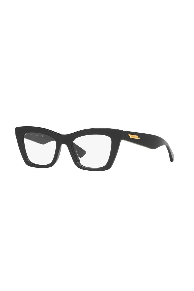 50mm Rectangle optical glasses, Main, color, Blue
