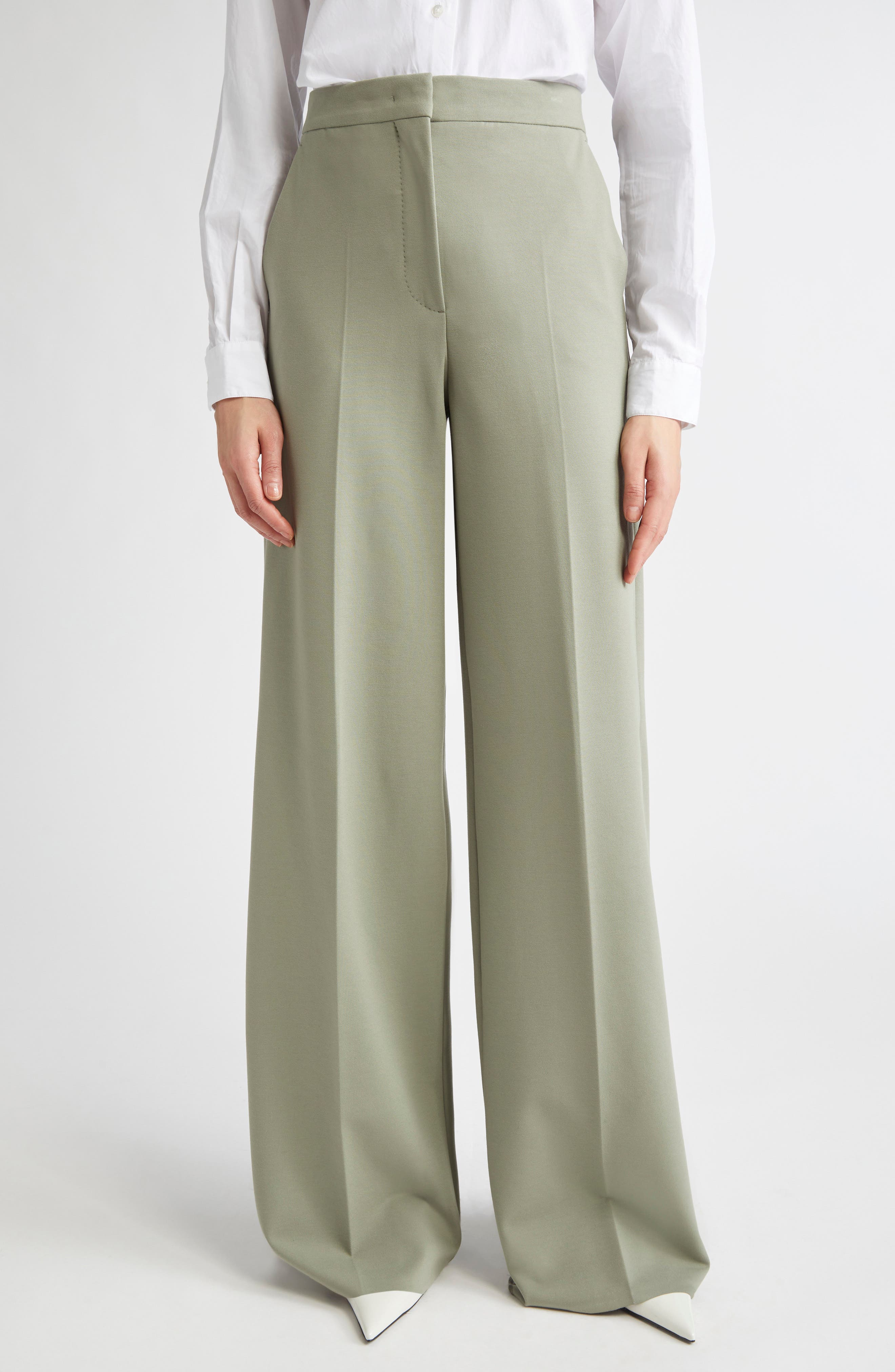 Biada Jersey Wide Leg Pants