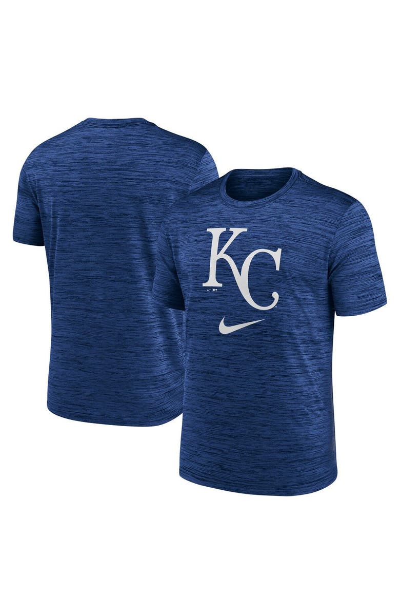 Nike Men's Nike Royal Kansas City Royals Logo Velocity Performance T-Shirt, Main, color, Royal