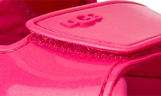 UGG® Kids' Goldenglow Glossy Sparkles Water Friendly Sandal — фото 8
