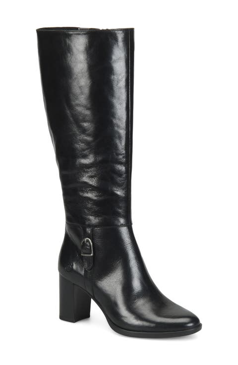 Elysia Leather Knee High Boot