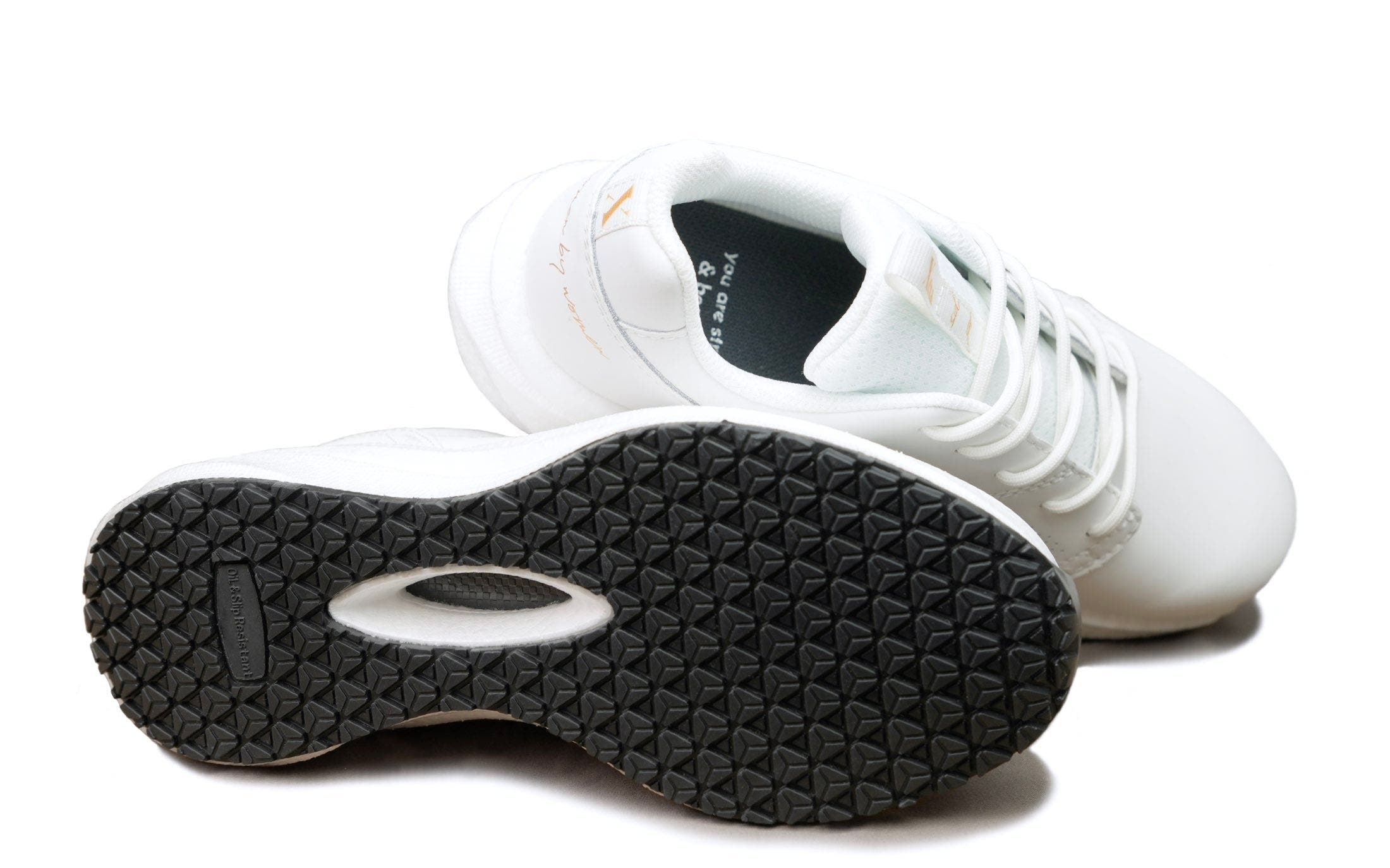 Xena Workwear Astra Static Dissipative Composite Toe Athletic Safety Shoe, Alternate, color, White