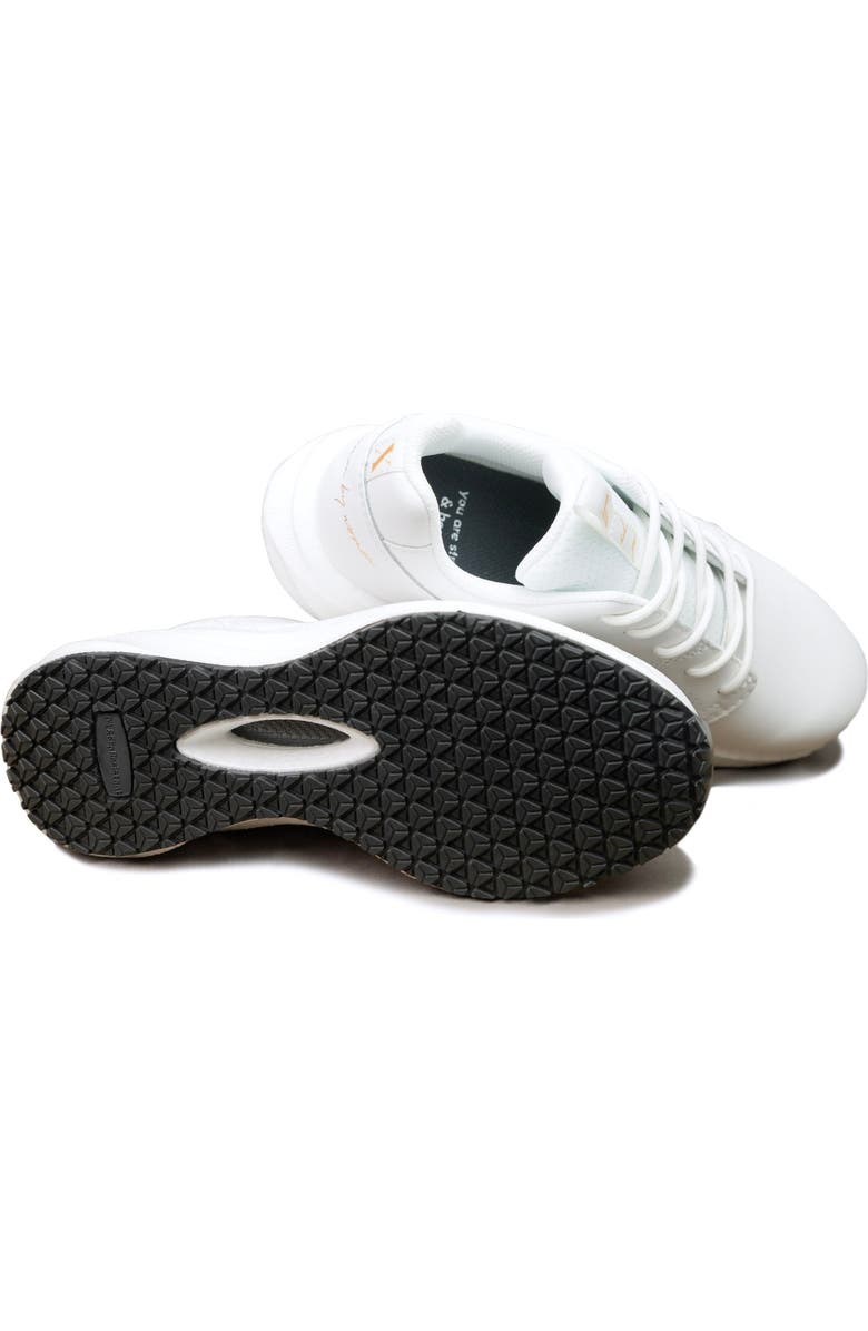 Xena Workwear Astra Static Dissipative Composite Toe Athletic Safety Shoe, Alternate, color, White