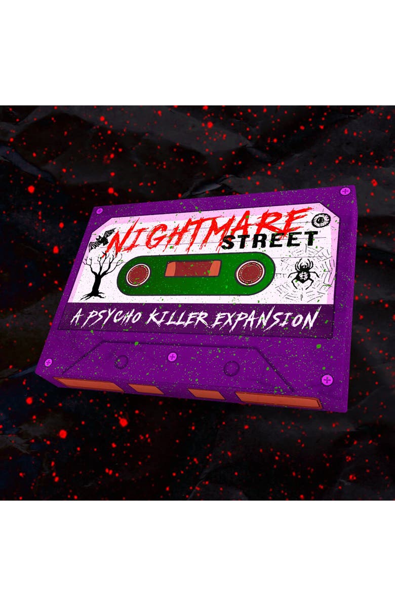 Psycho Killer Nightmare Street Expansion Party Card Game, Alternate, color, Purple