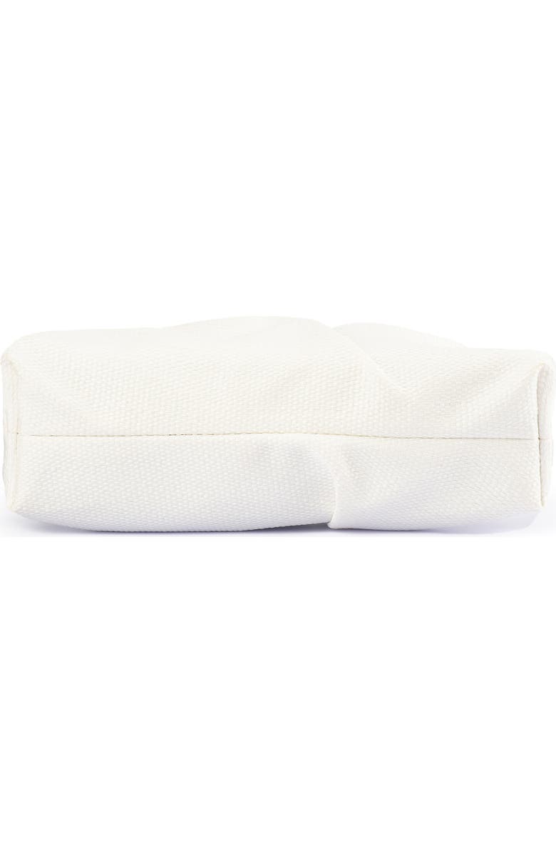 Olga Berg Queenie Woven Gathered Frame Clutch, Alternate, color,