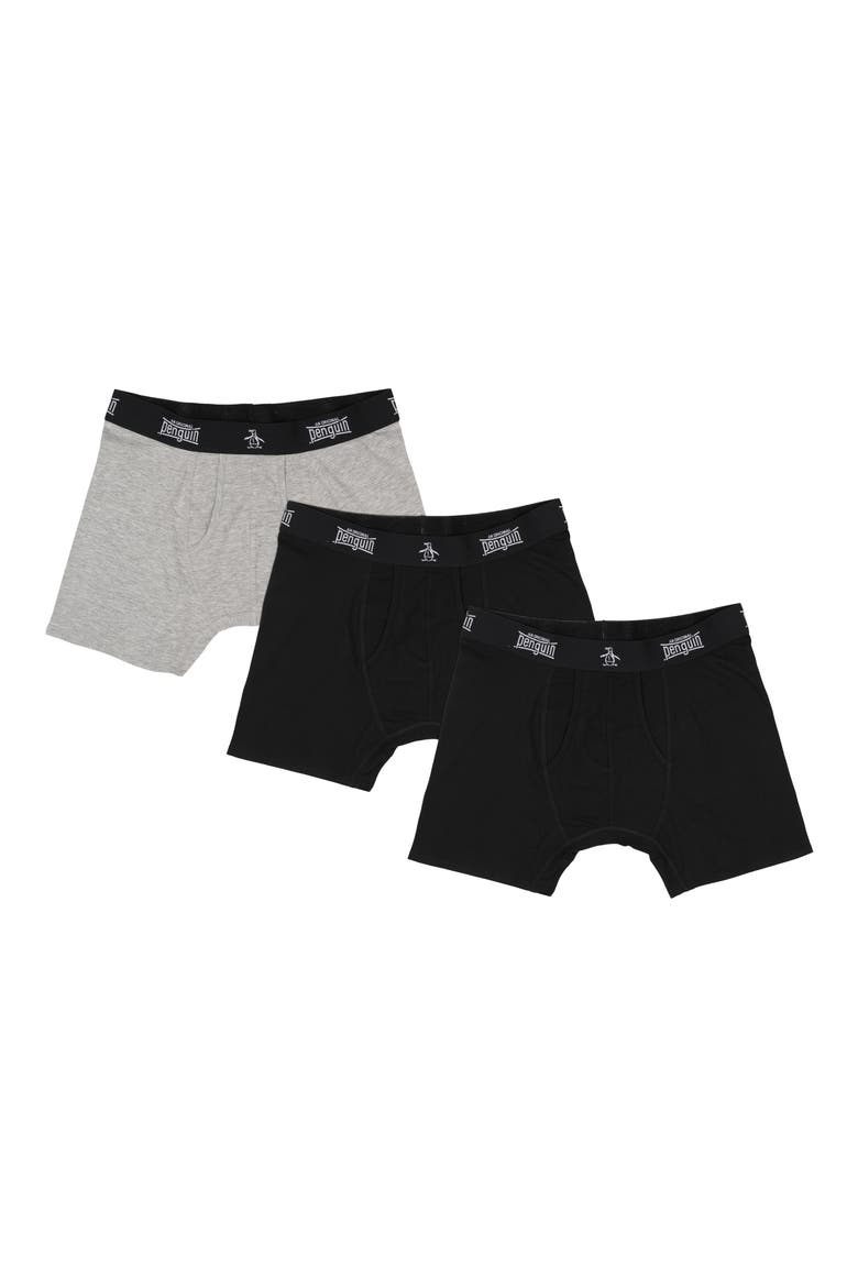 Super Soft 3-Pack Boxer Briefs, Main, color, GREY