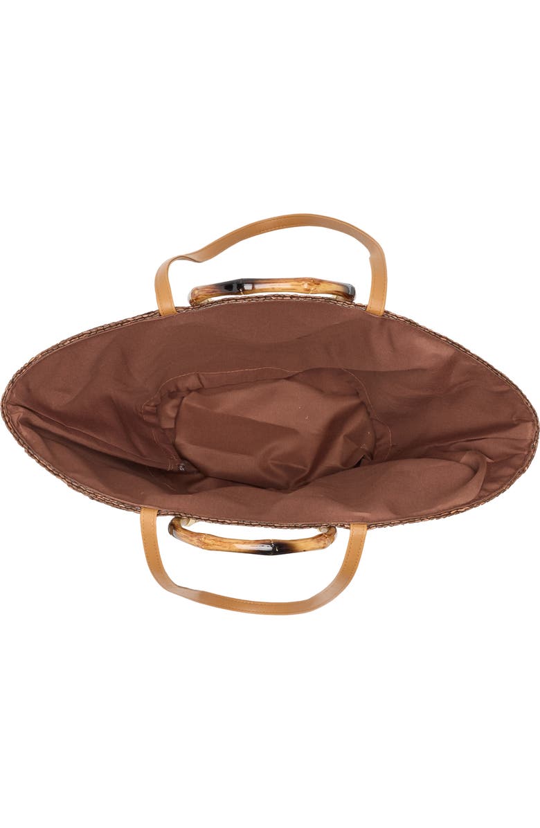 NATASHA Picnic Basket Straw Tote, Alternate, color,