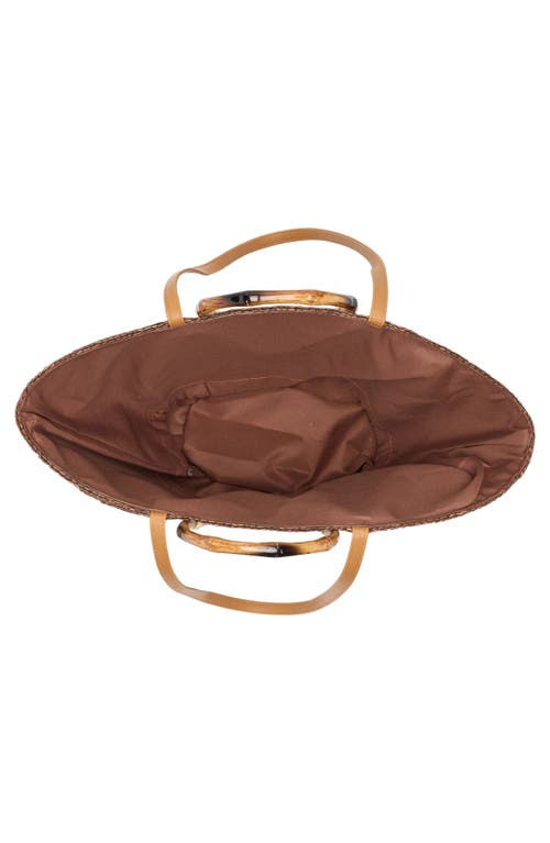 NATASHA NATASHA PICNIC BASKET STRAW TOTE 