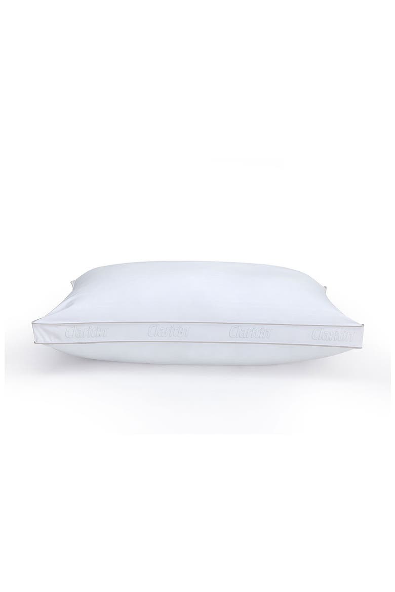 Claritin Ultimate Allergen Barrier Firm Density Pillow, Alternate, color, WHITE