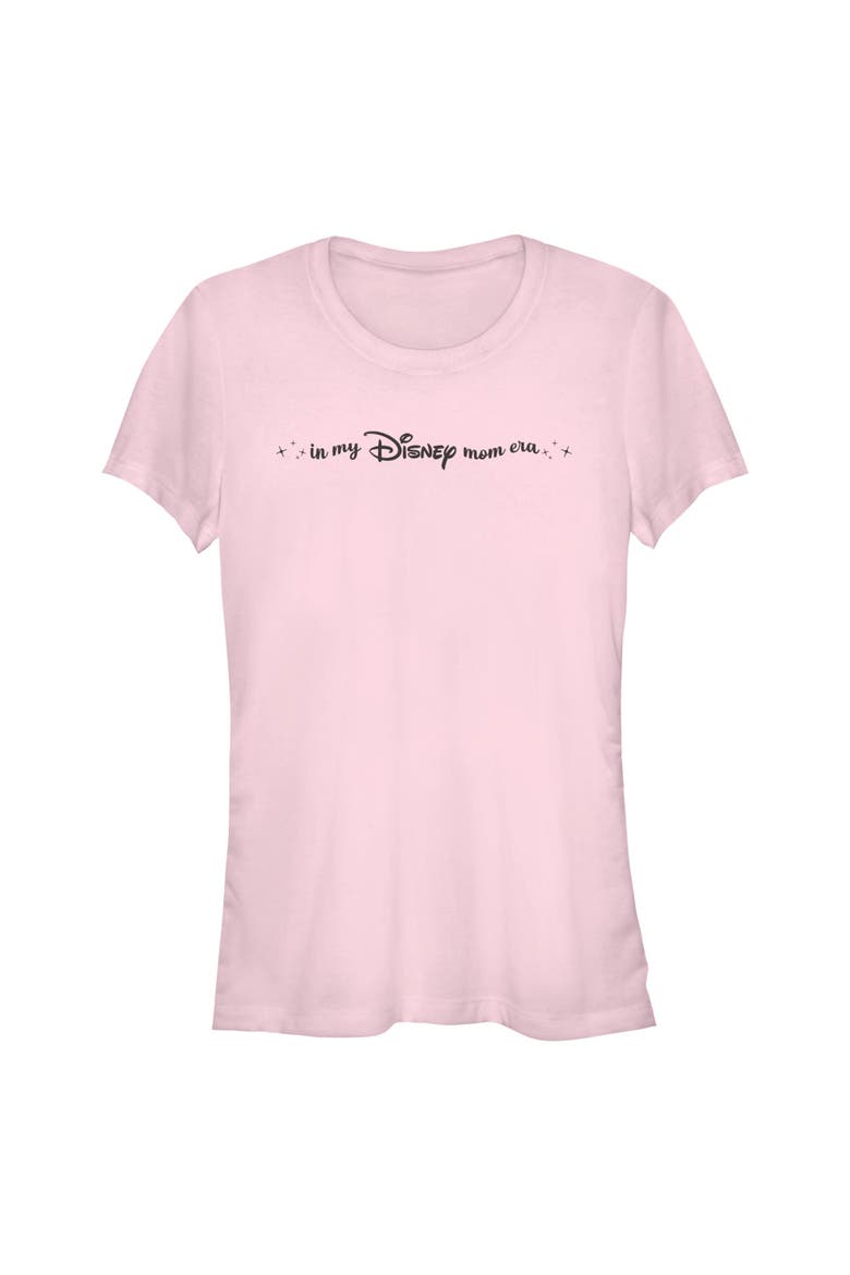 Junior's Disney In My Mom Era  Graphic T-Shirt, Main, color, Light Pink